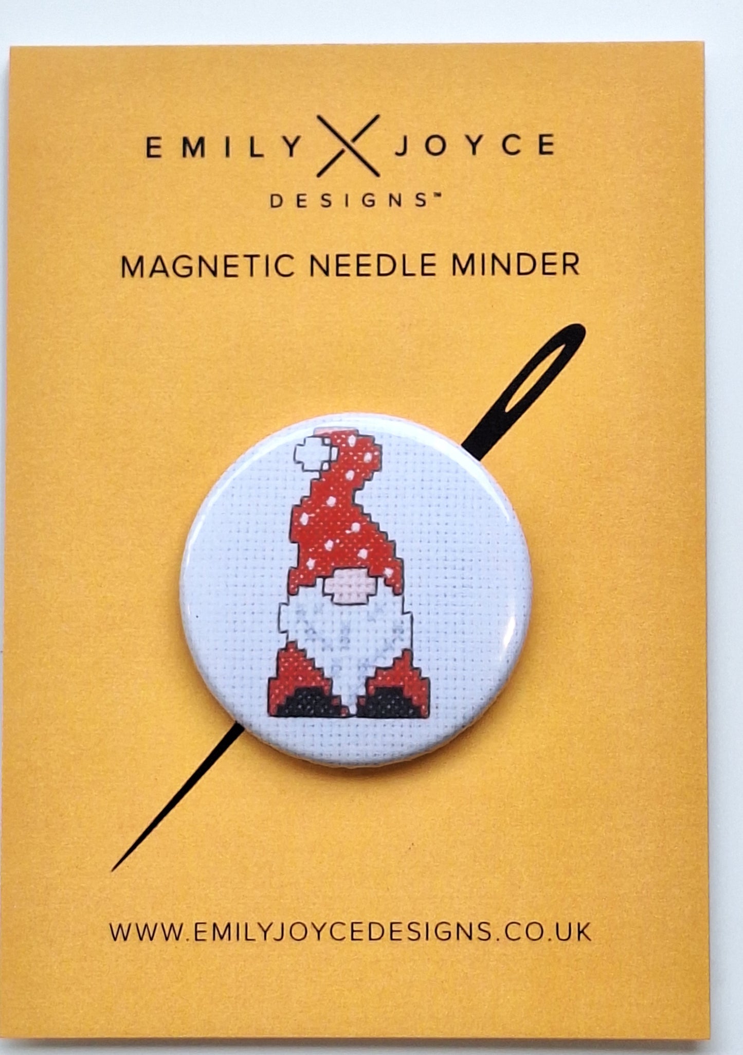 Christmas Gonk Cross Stitch Kit plus Gonk Needleminder