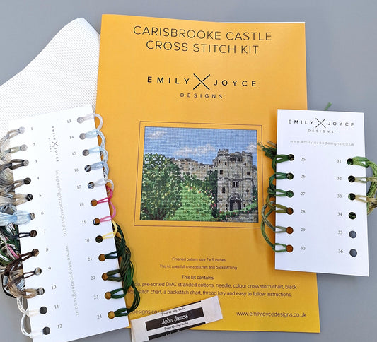 Carisbrooke Castle Cross Stitch Kit