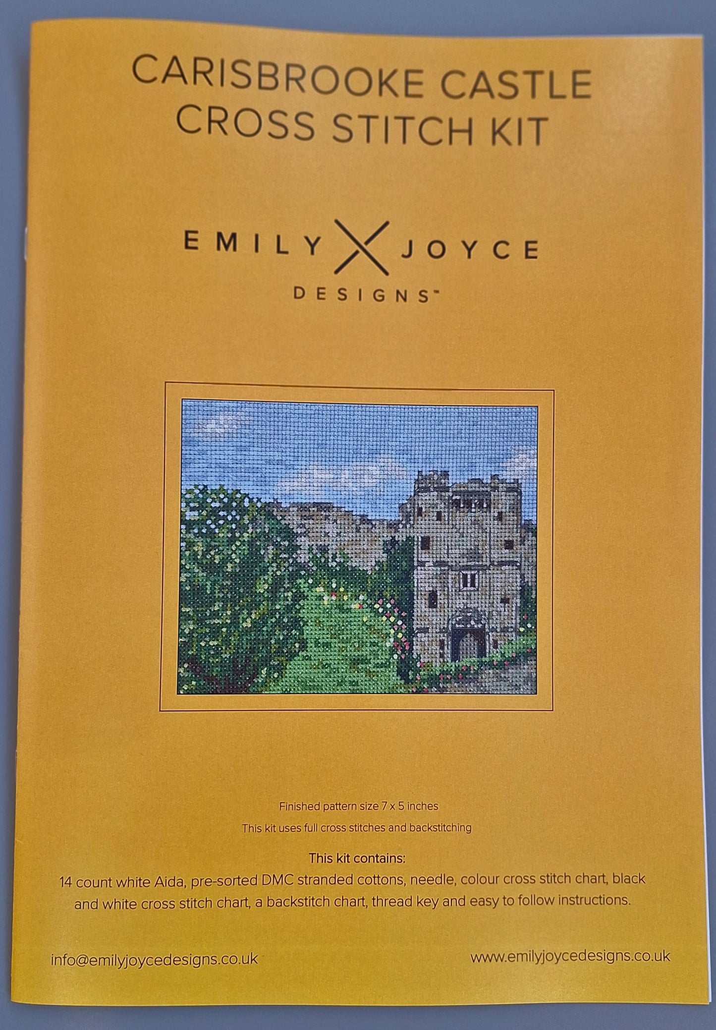 Carisbrooke Castle Cross Stitch Kit
