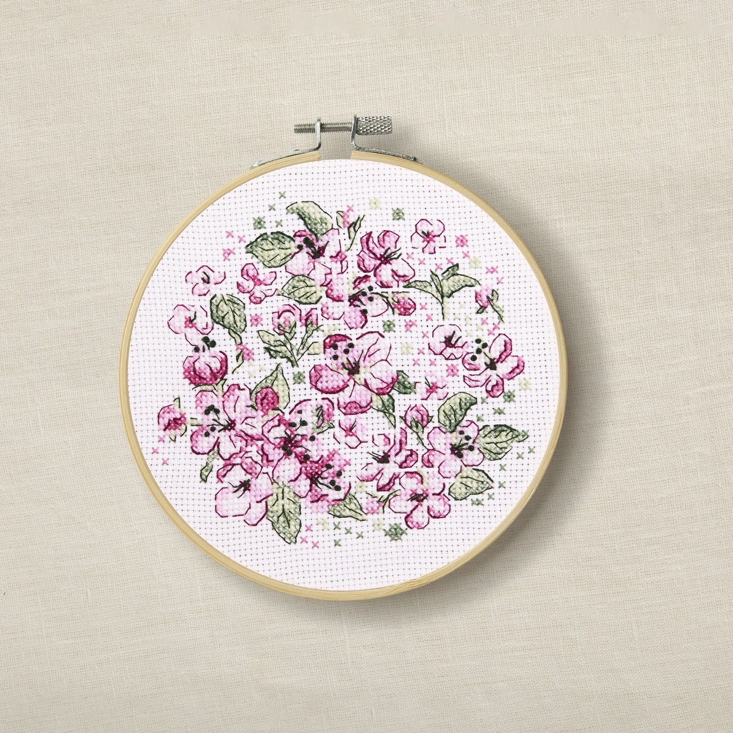 DMC Cherry Blossom Cross Stitch Kit