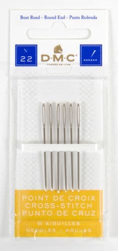 DMC Cross Stitch Needles no:22
