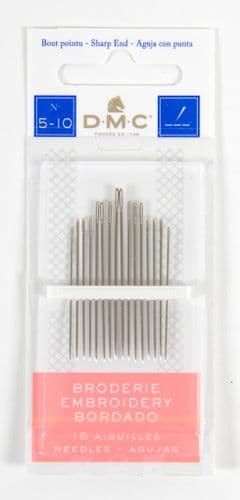 DMC Embroidery Needles, no: 5 – 10