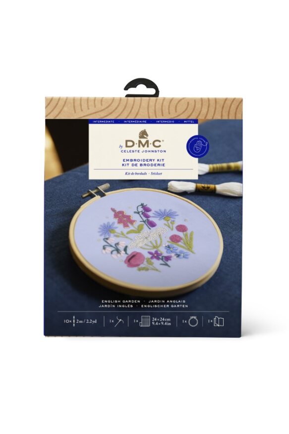 DMC English Garden Embroidery Kit
