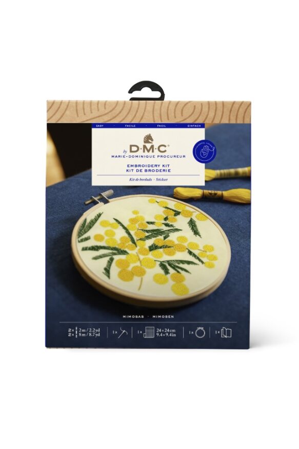 DMC Mimosas Embroidery Kit