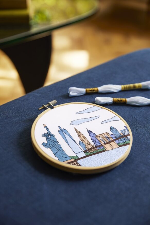 DMC New York City Embroidery Kit