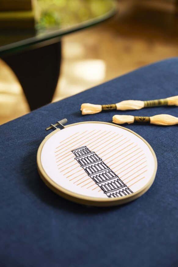 DMC Pisa Embroidery Kit