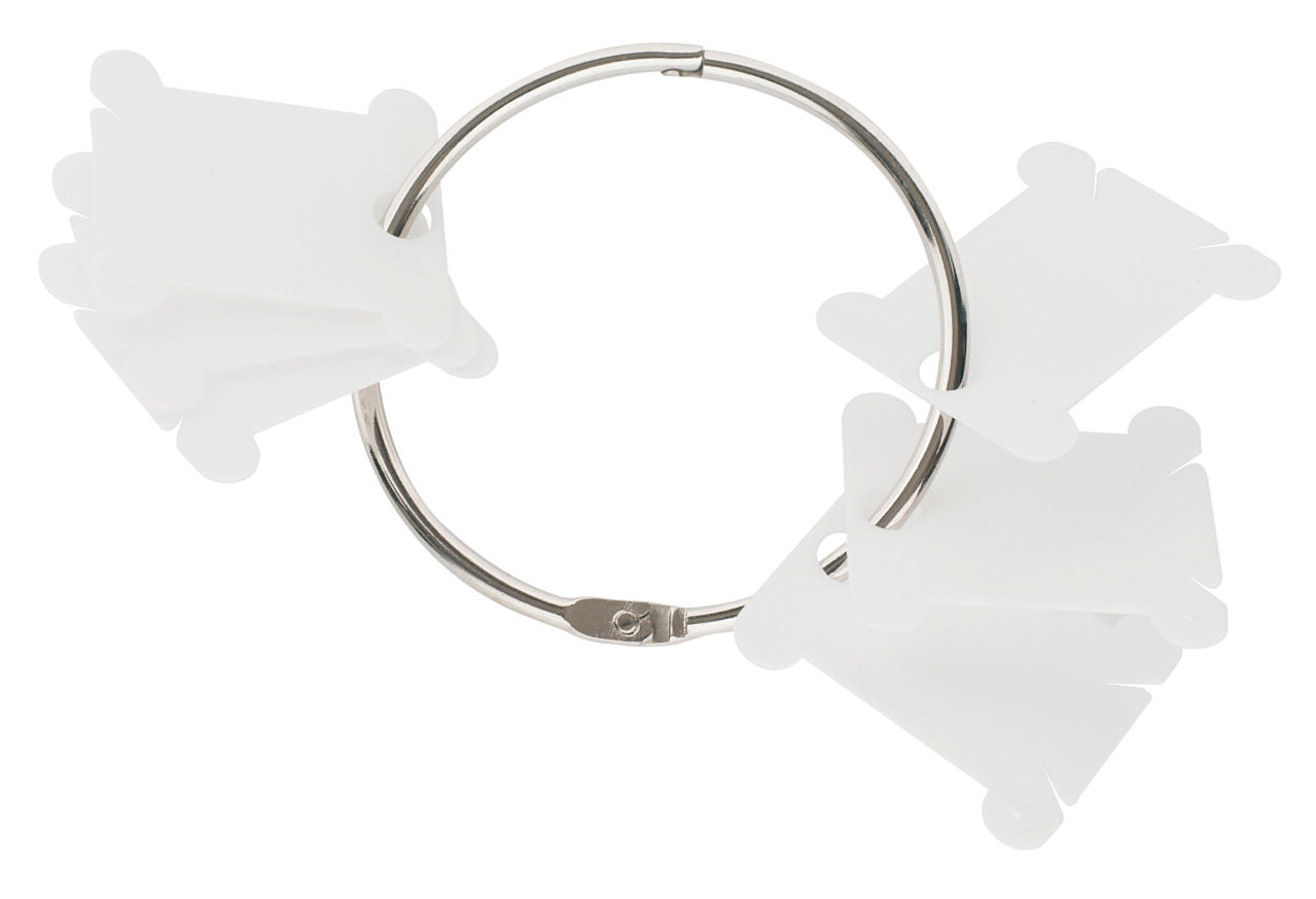 DMC Plastic Thread Bobbins with 2.5” Metal Ring