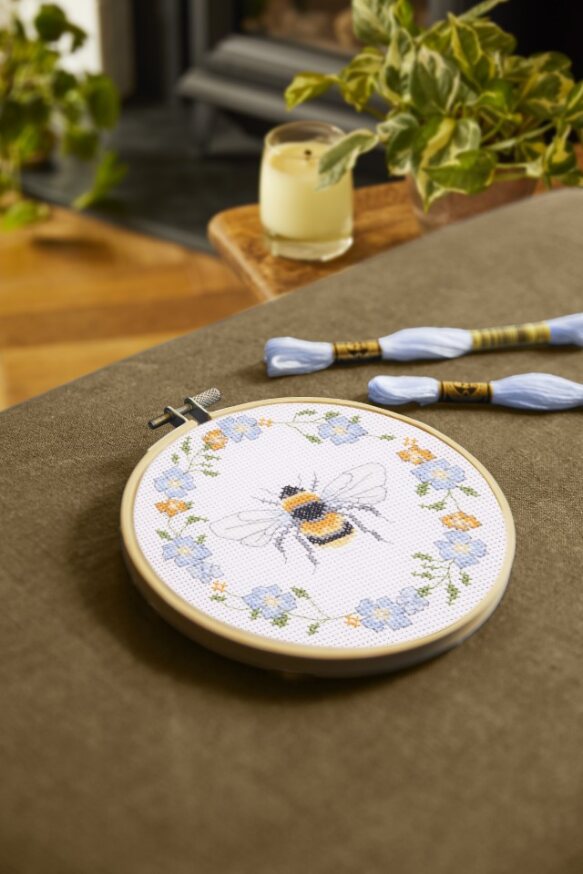 DMC Queen Bee Cross Stitch Kit