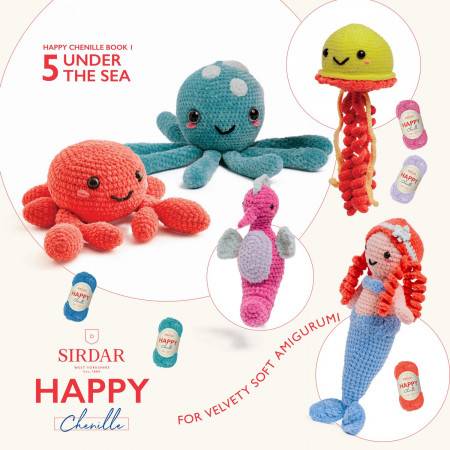 Happy Chenille Crochet Book