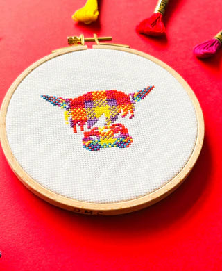 Harris The Highland Cow 5" Hoop