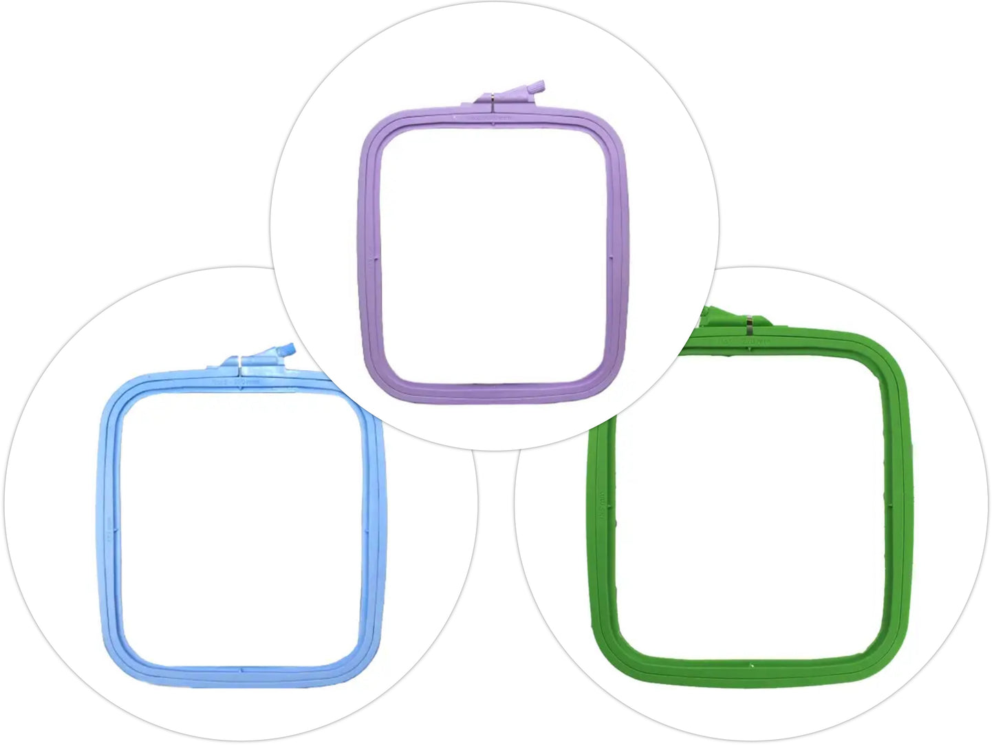 Nurge Square Plastic Hoops