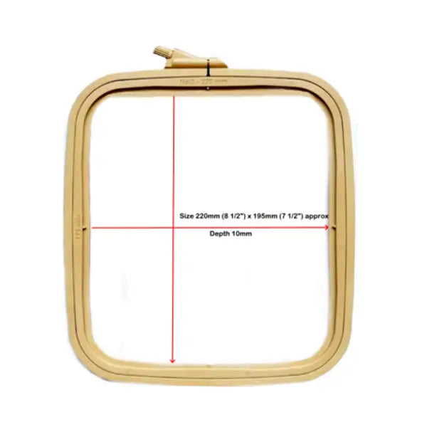 Nurge Square Plastic Hoops