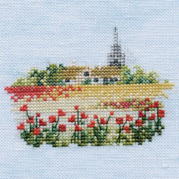 Derwentwater Designs Poppy Field (aida) Cross Stitch Kit