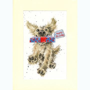 Bothy Threads Special Delivery - Greetings Card Cross Stitch Kit