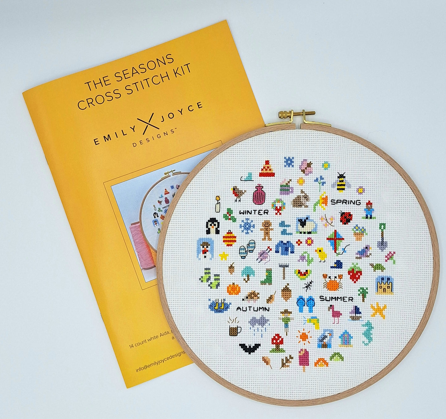 The Seasons Cross Stitch Kit