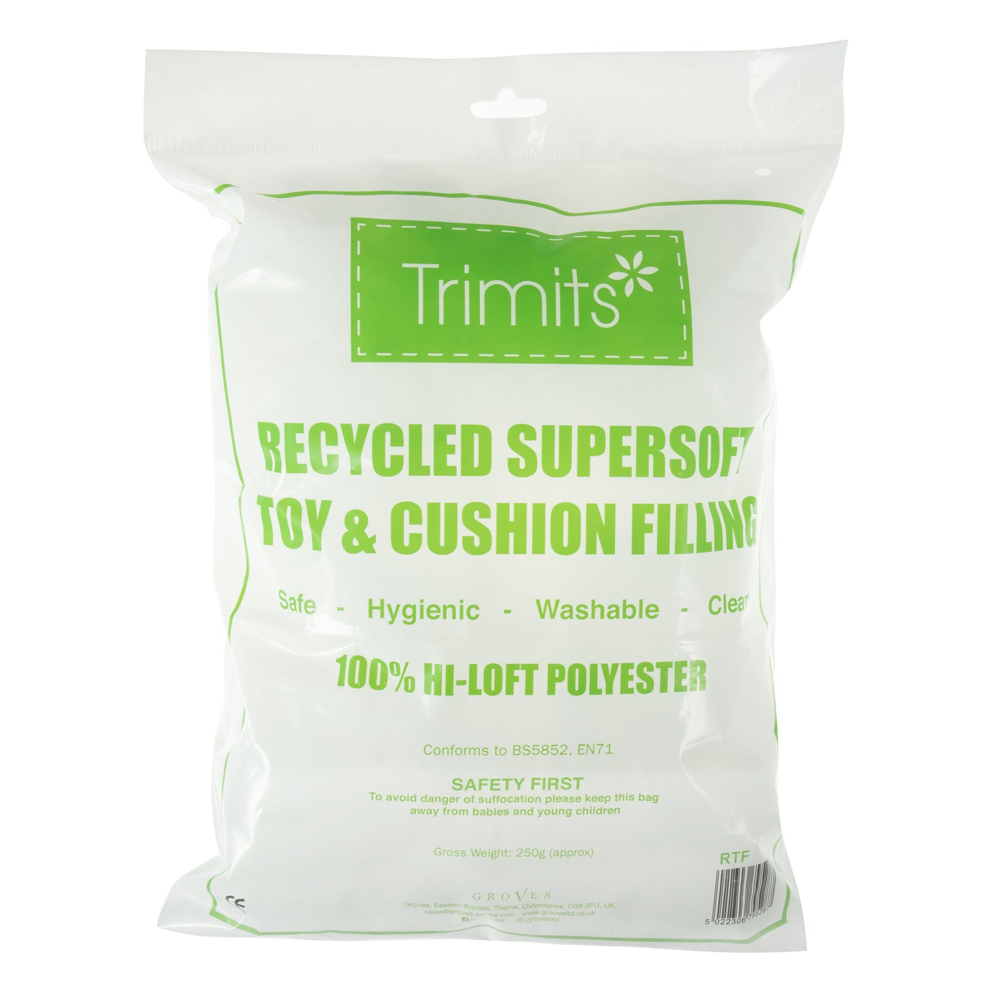 Trimits Toy Filling / Stuffing: Recycled: 250g