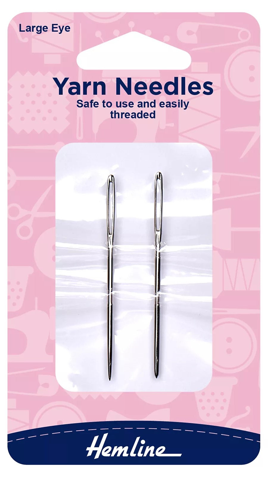 Hemline Yarn Needles Large Eye
