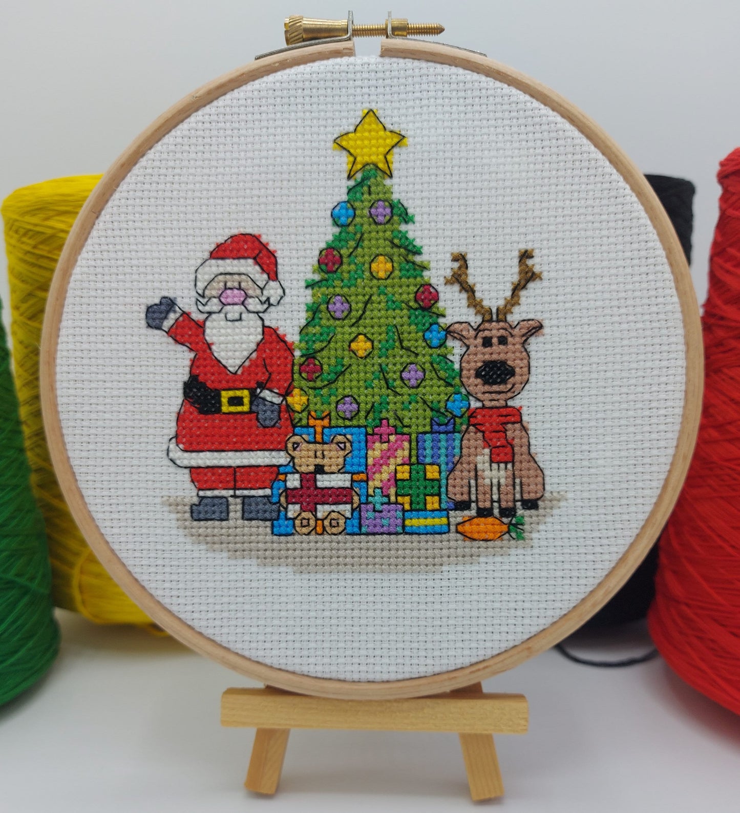 A Christmas Scene Cross Stitch Kit