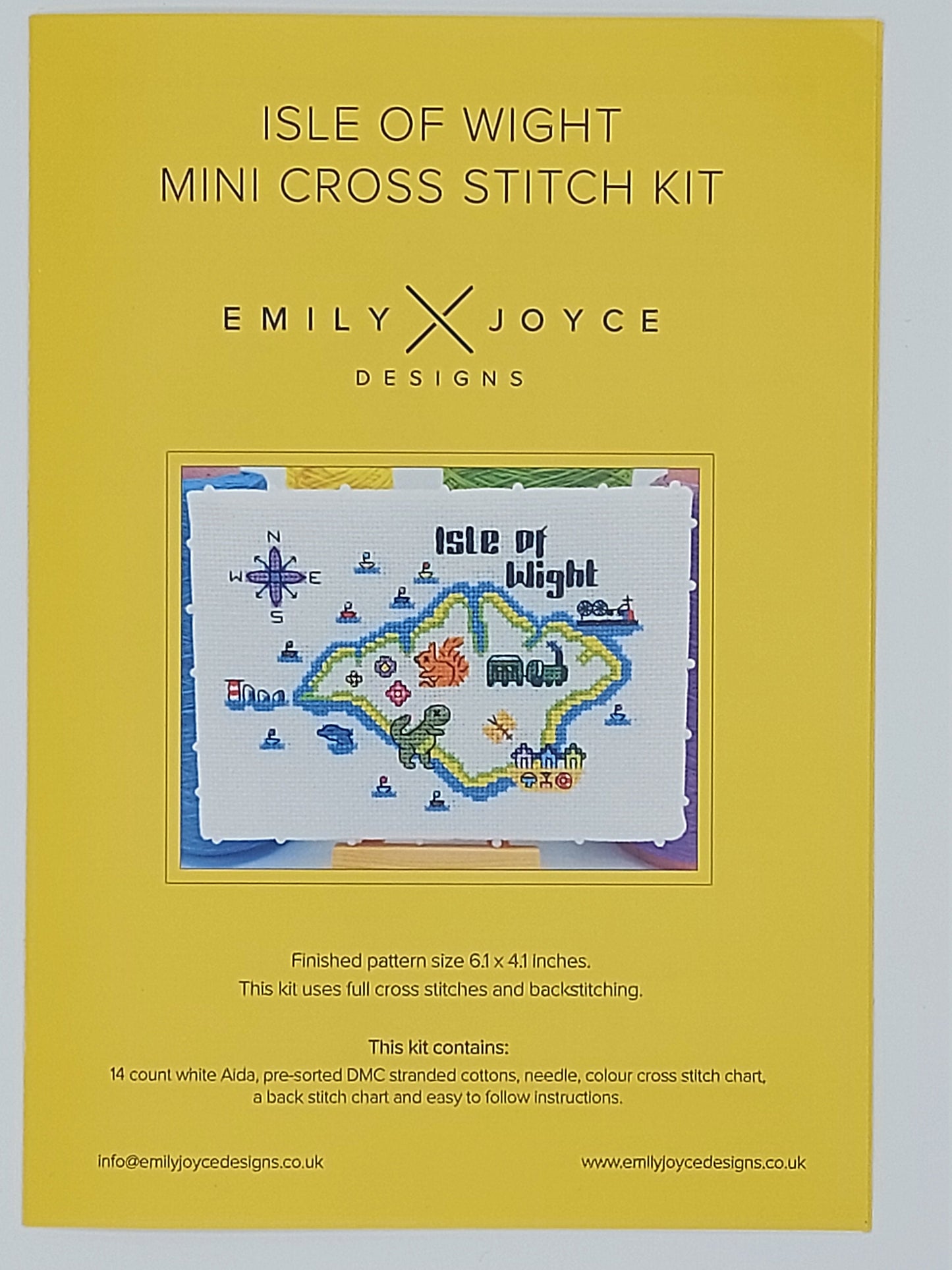 Isle of Wight Mini Cross Stitch Kit