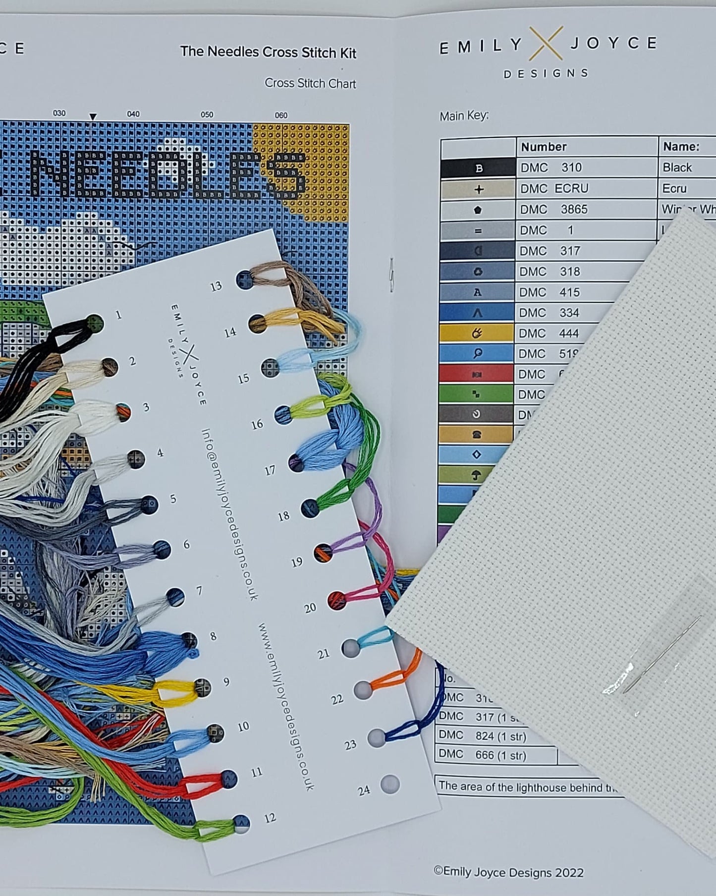The Needles Cross Stitch Kit