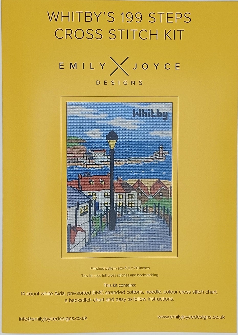 Whitby's 199 Steps Cross Stitch Kit