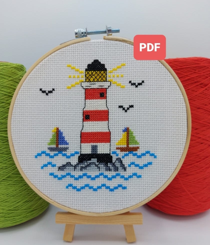 Lighthouse Cross Stitch Kit