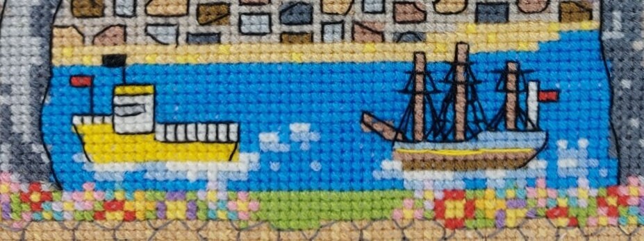 Whitby Cross Stitch PDF Pattern (Digital)