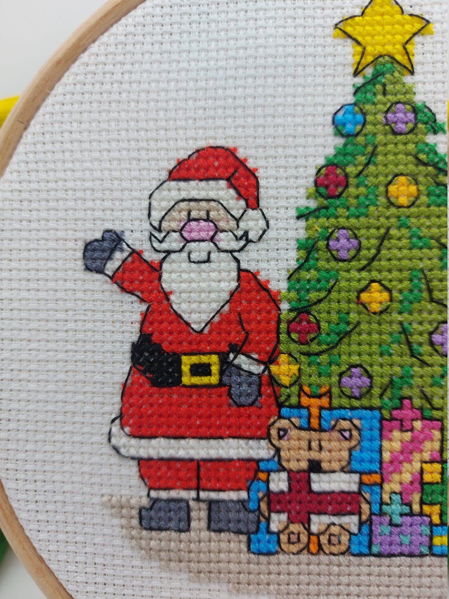 A Christmas Scene Cross Stitch Kit