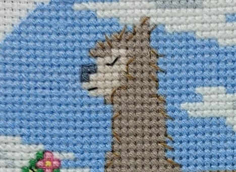 Alpaca Cross Stitch PDF Pattern (Digital)