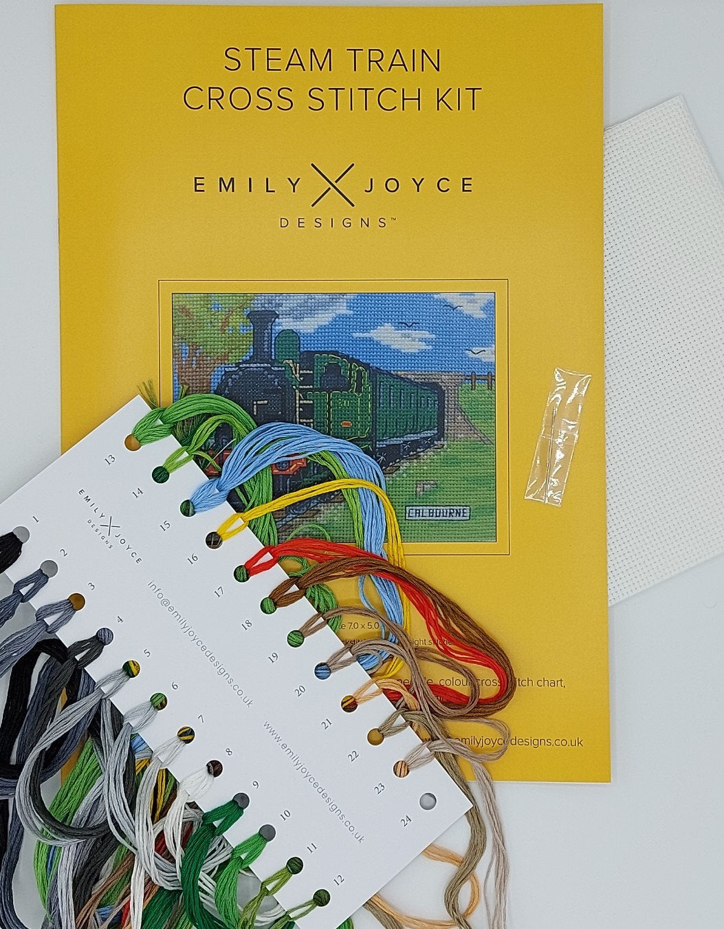 Steam Train Cross Stitch Kit