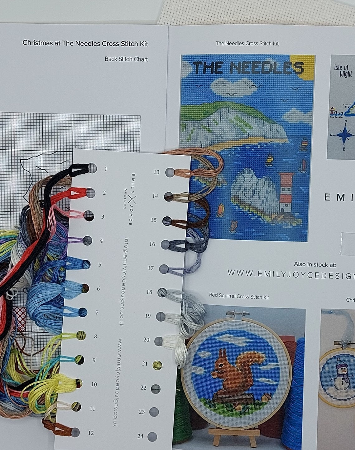 Christmas at The Needles Cross Stitch Kit