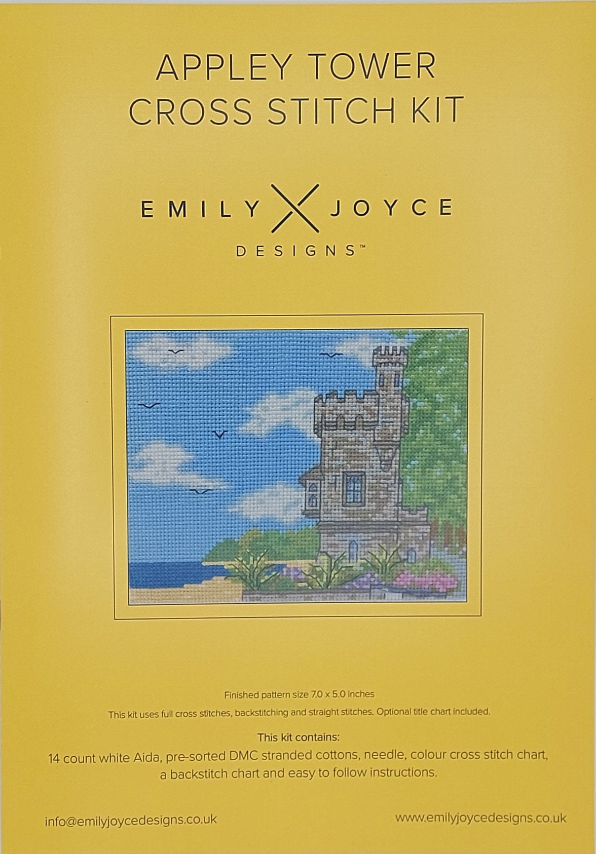 Appley Tower Cross Stitch Kit