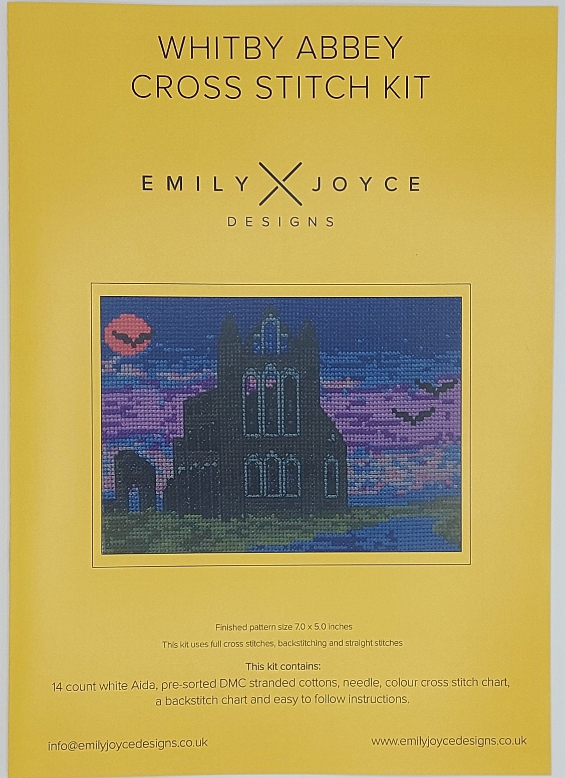 Whitby Abbey Cross Stitch Kit