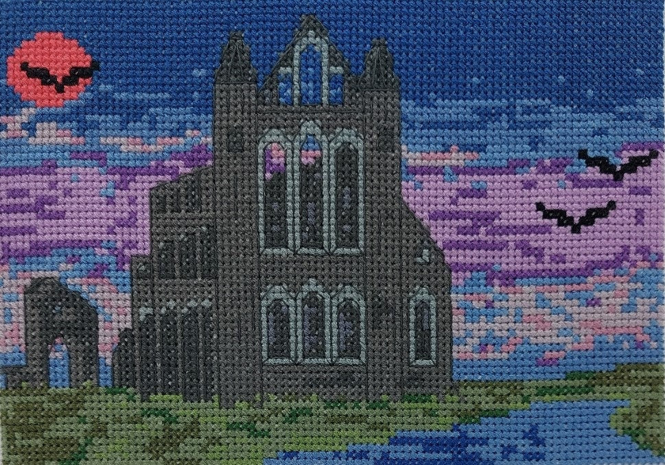 Whitby Abbey Cross Stitch Kit