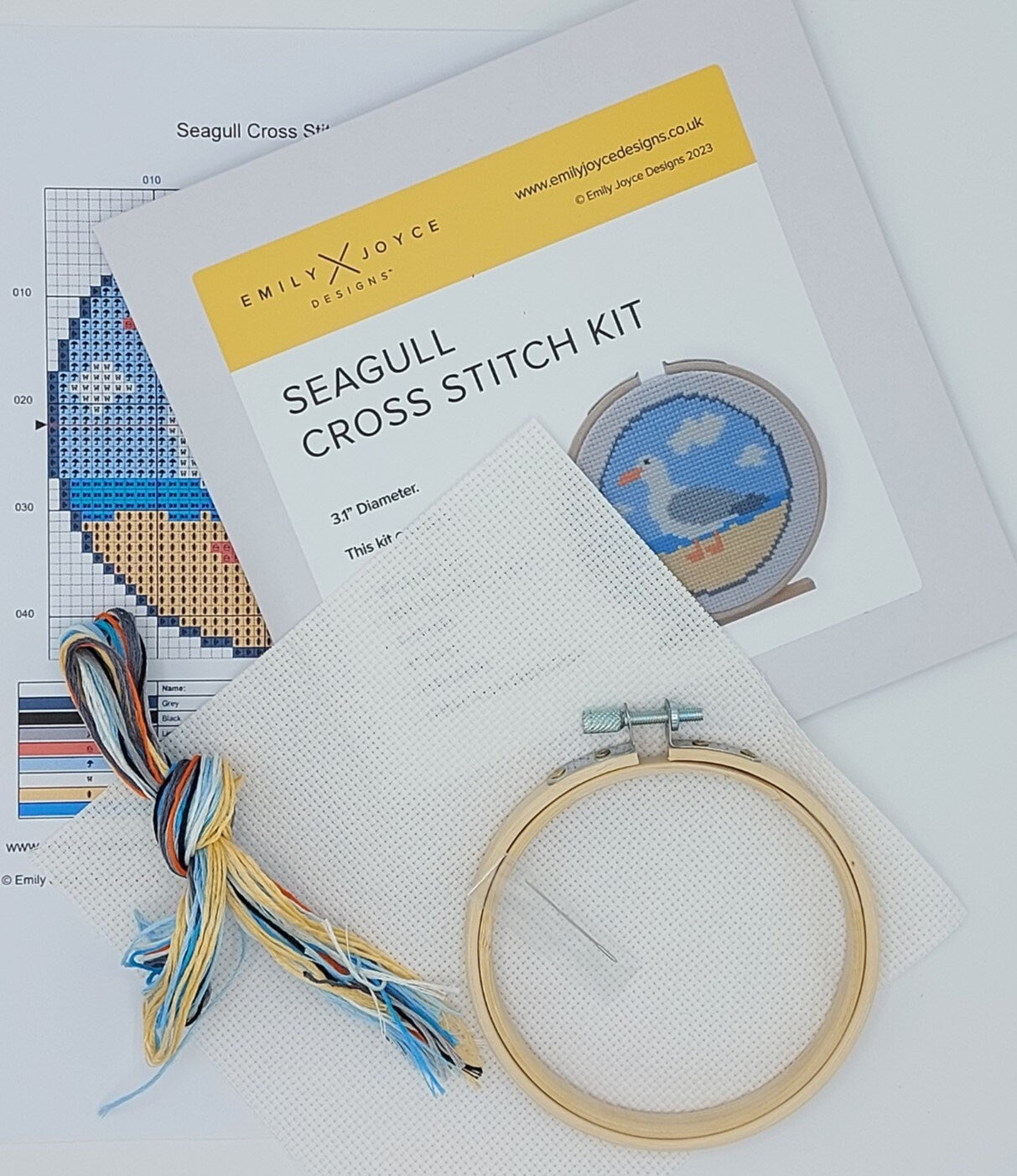 Seagull Cross Stitch Kit