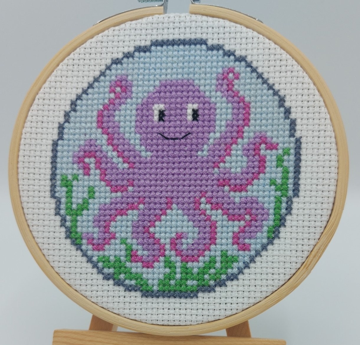 Octopus Cross Stitch Kit