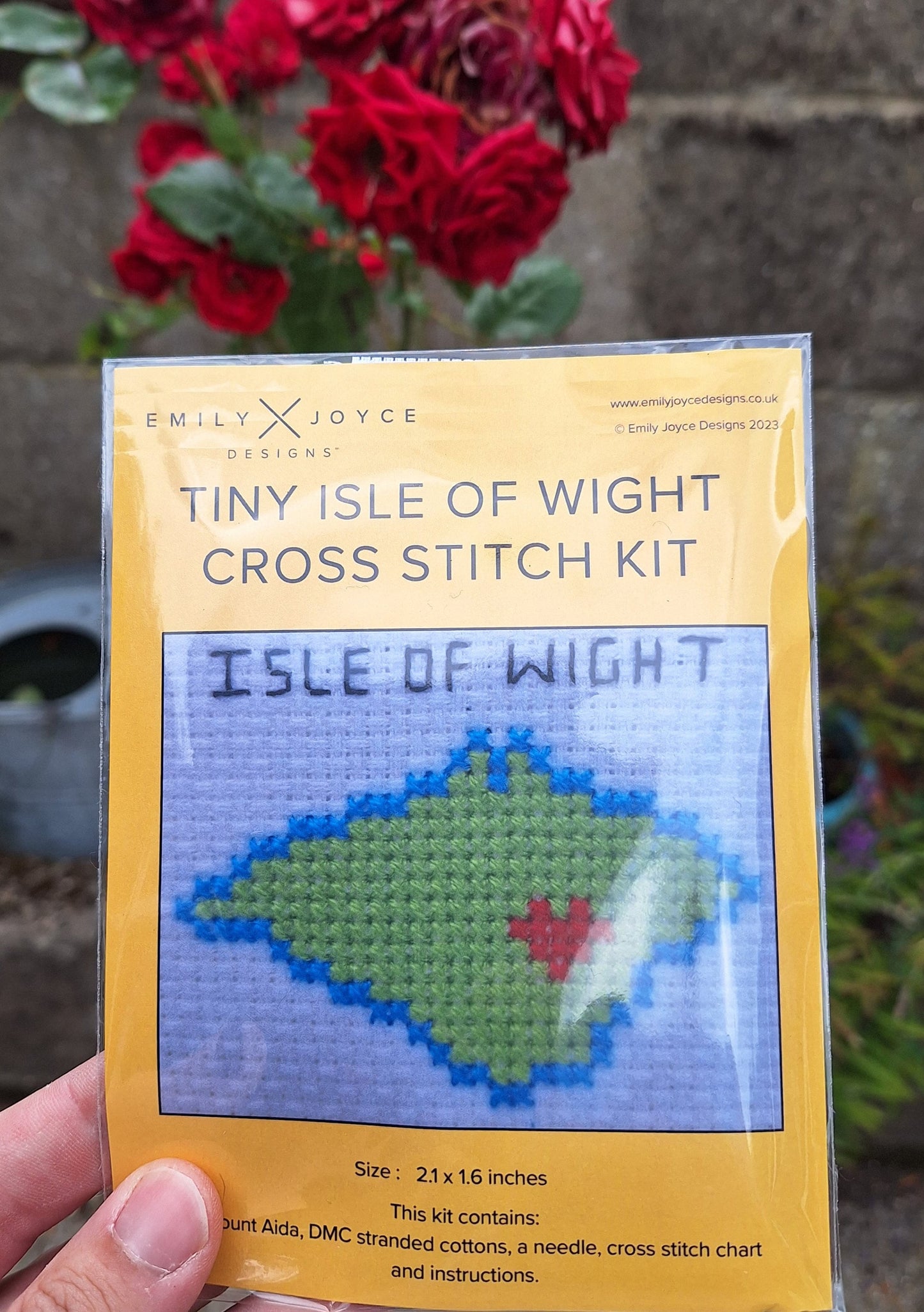 Tiny Isle of Wight Cross Stitch Kit