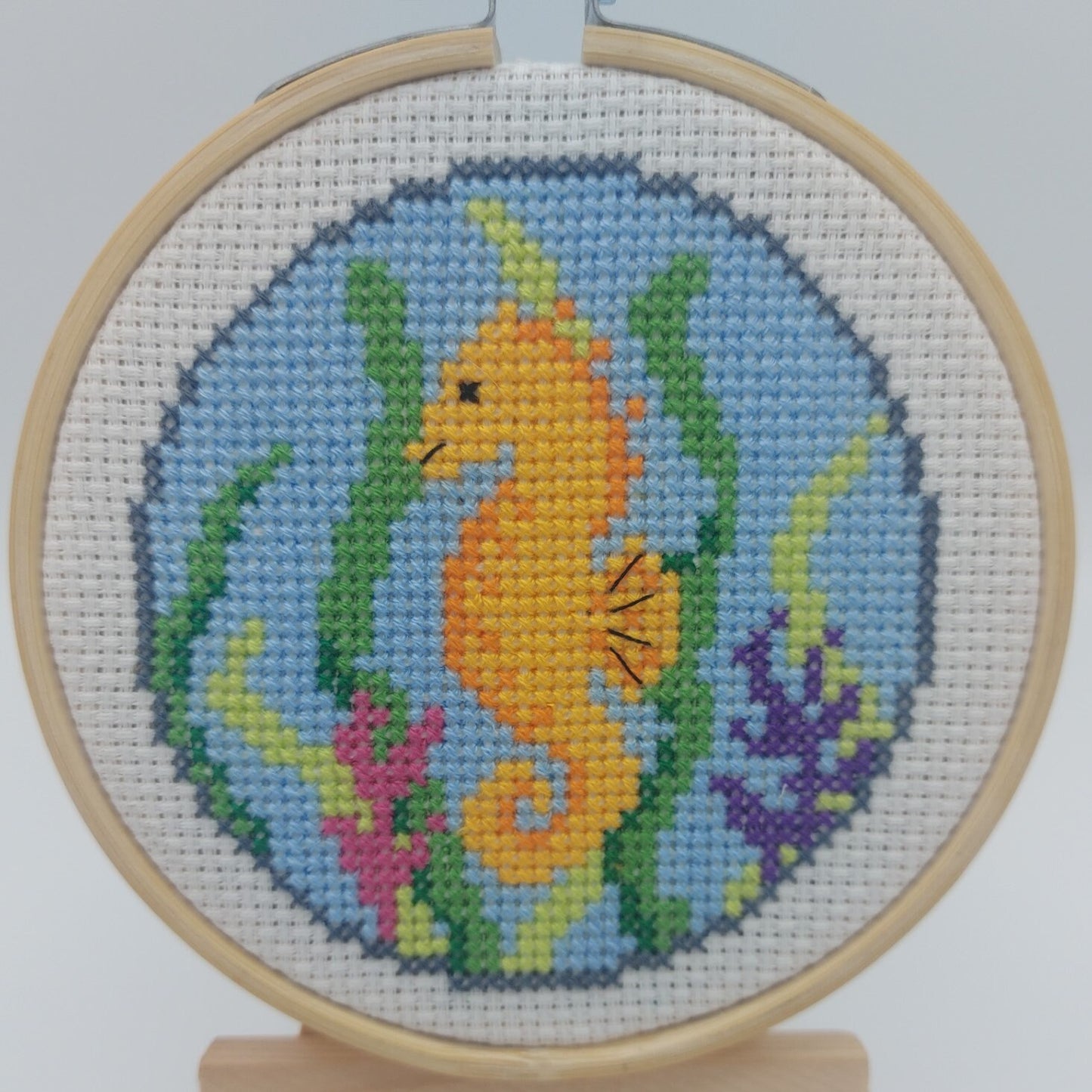Seahorse Cross Stitch Kit
