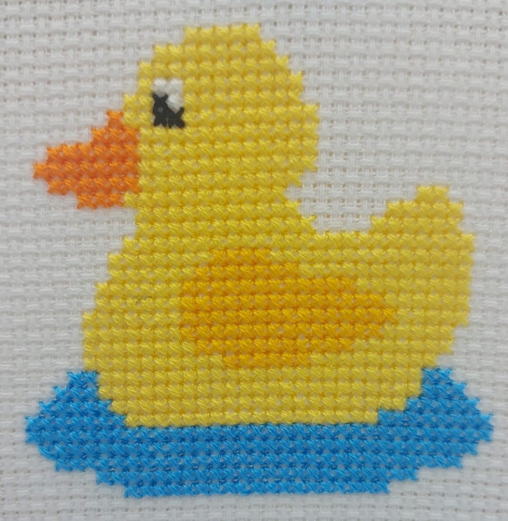 Little Rubber Duck Cross Stitch Kit