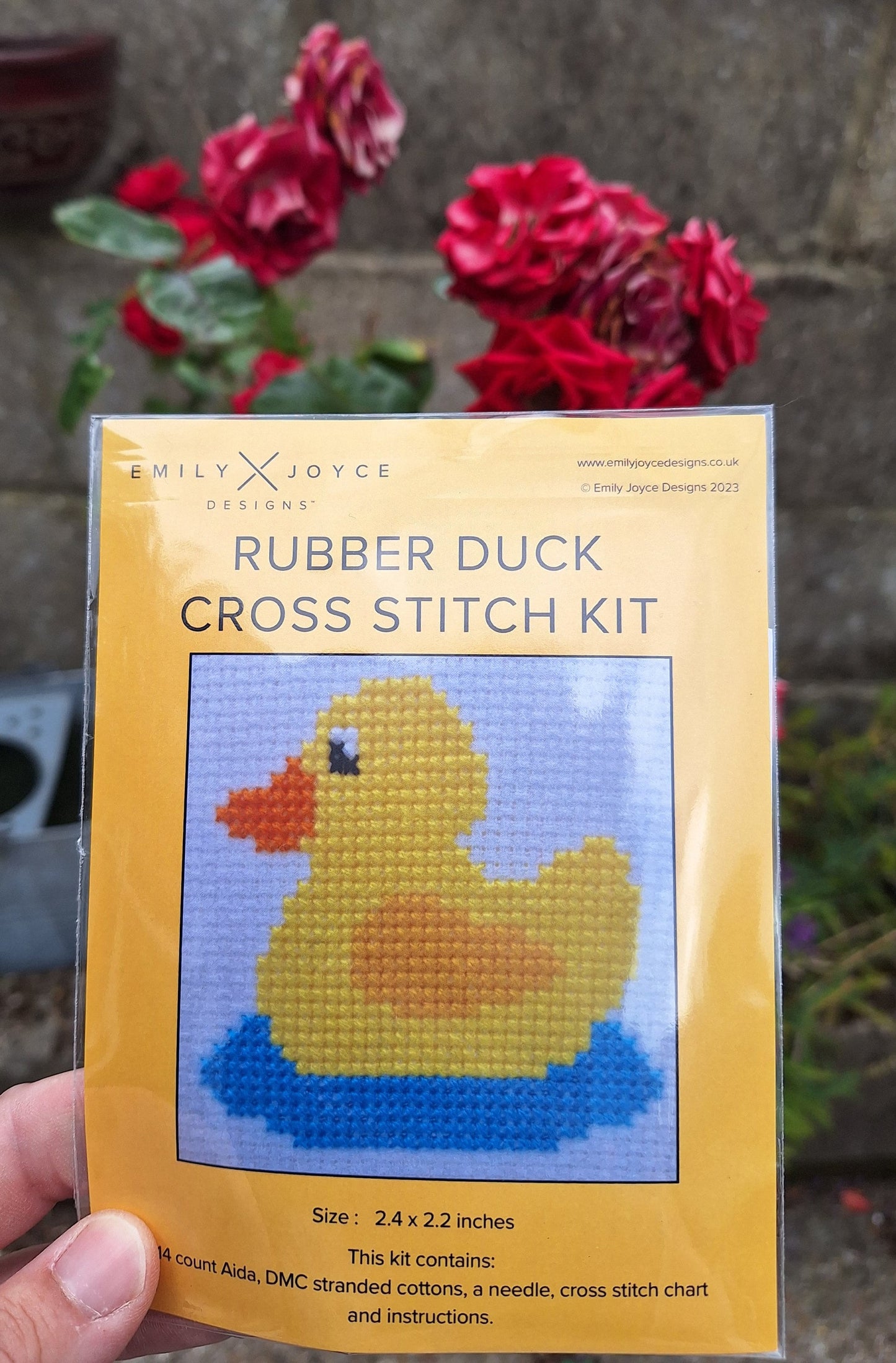 Rubber Duck Cross Stitch Kit