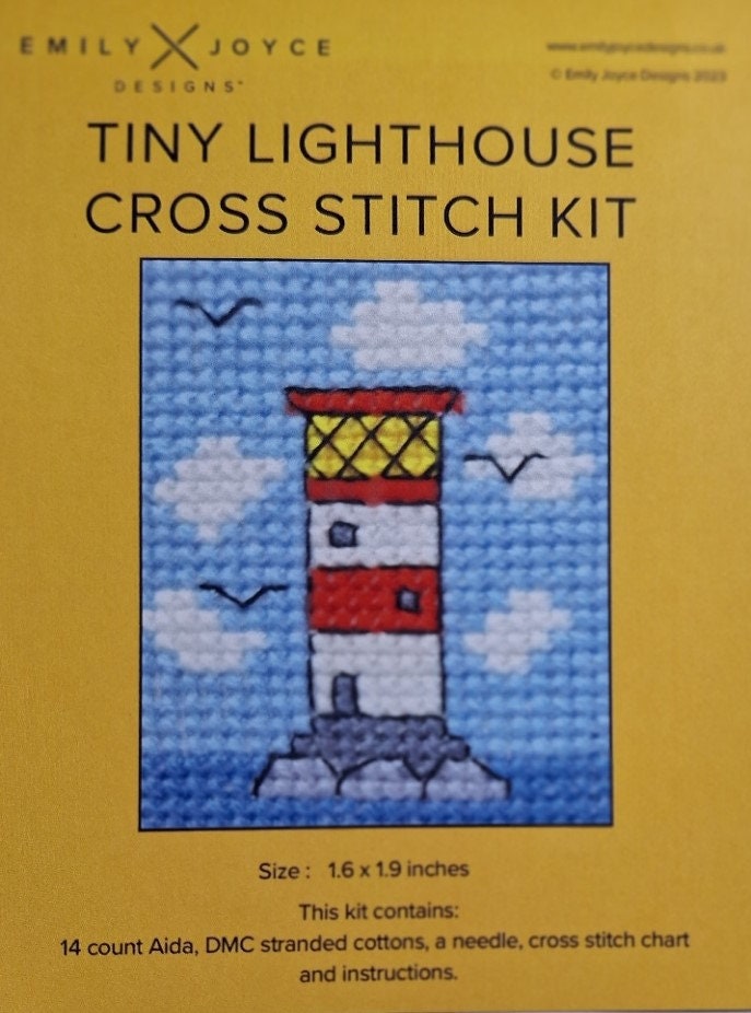Tiny Lighthouse Cross Stitch Kit