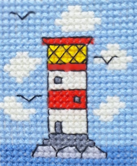 Tiny Lighthouse Cross Stitch Kit