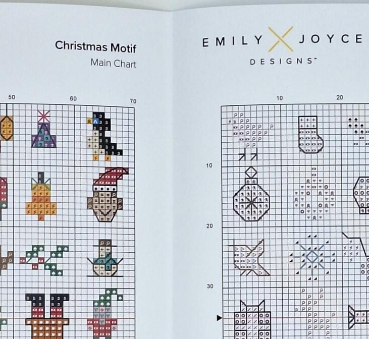 Christmas Cross Stitch Motif Chart