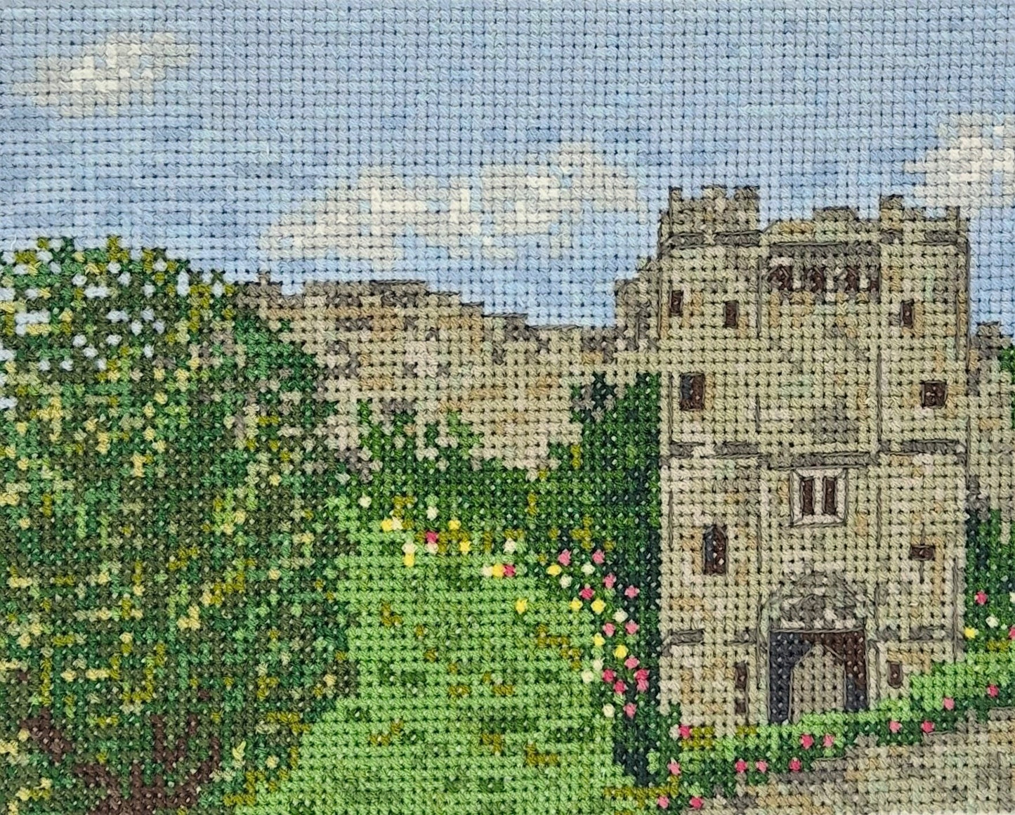 Carisbrooke Castle Cross Stitch Kit