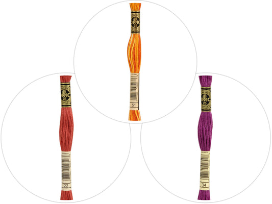 DMC Stranded Cotton Threads Part Four