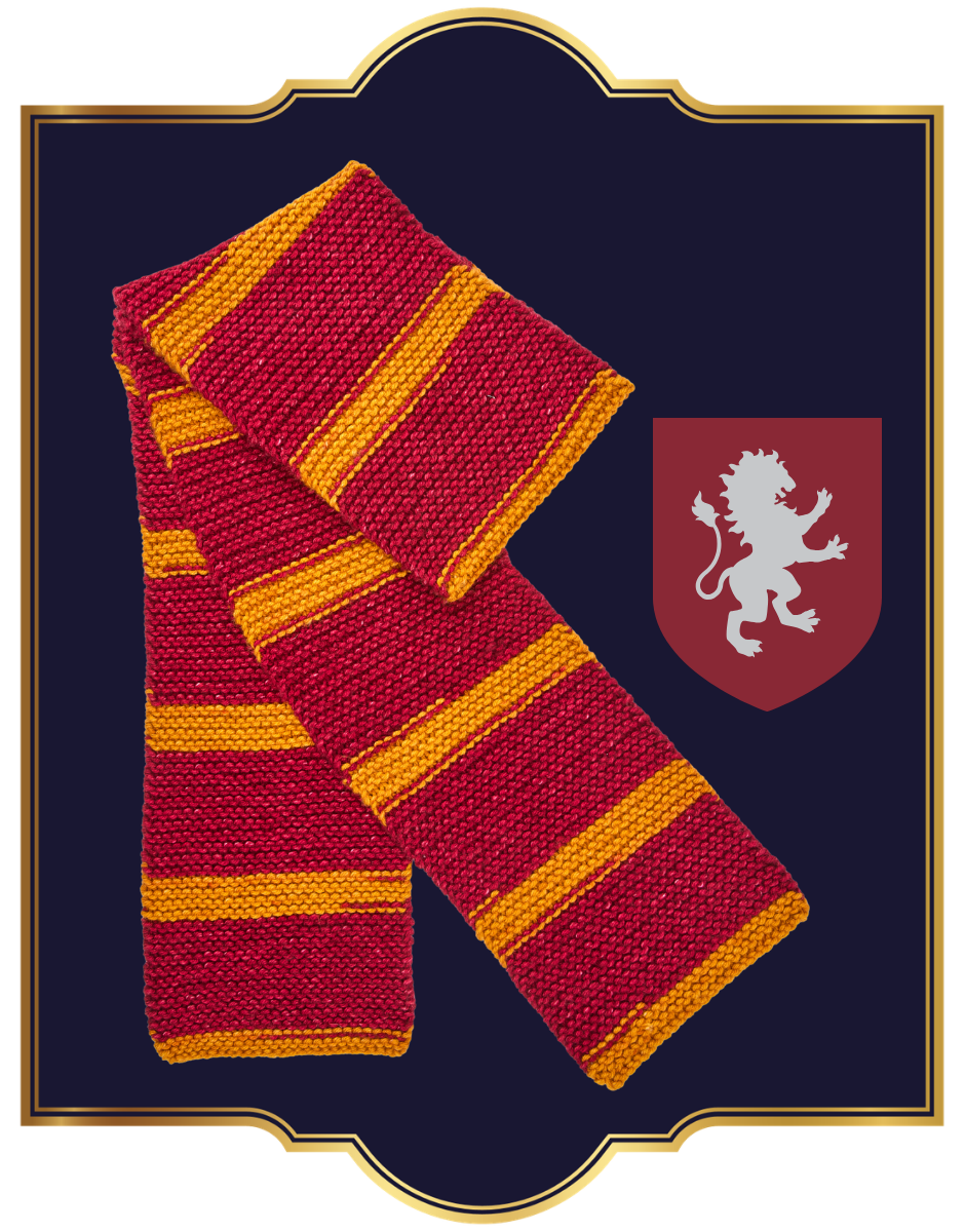 Harry Potter House Colour Scarf