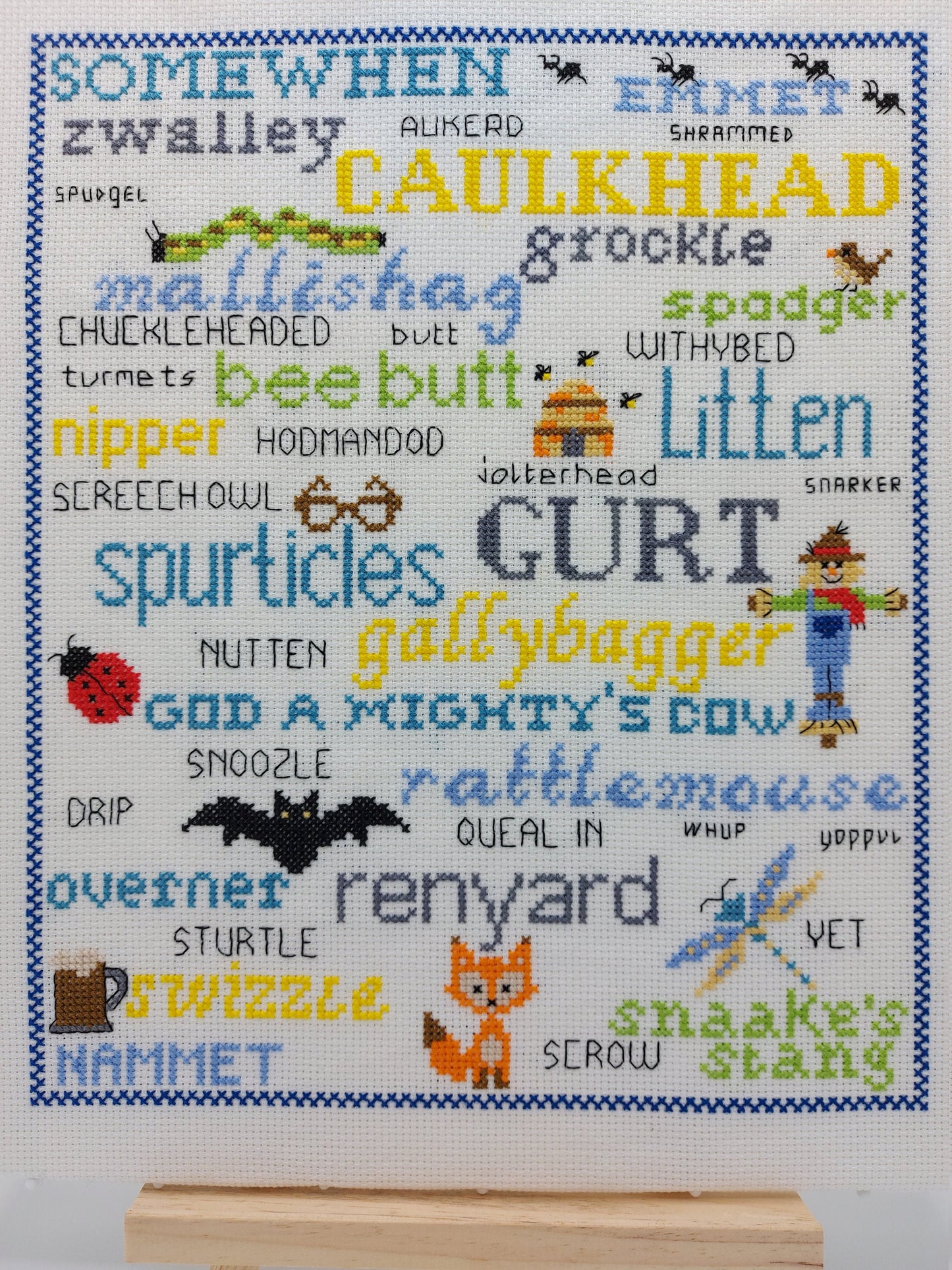 Isle of Wight Dialect Cross Stitch Kit