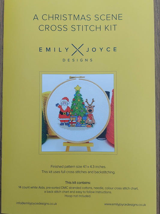 A Christmas Scene Cross Stitch Kit