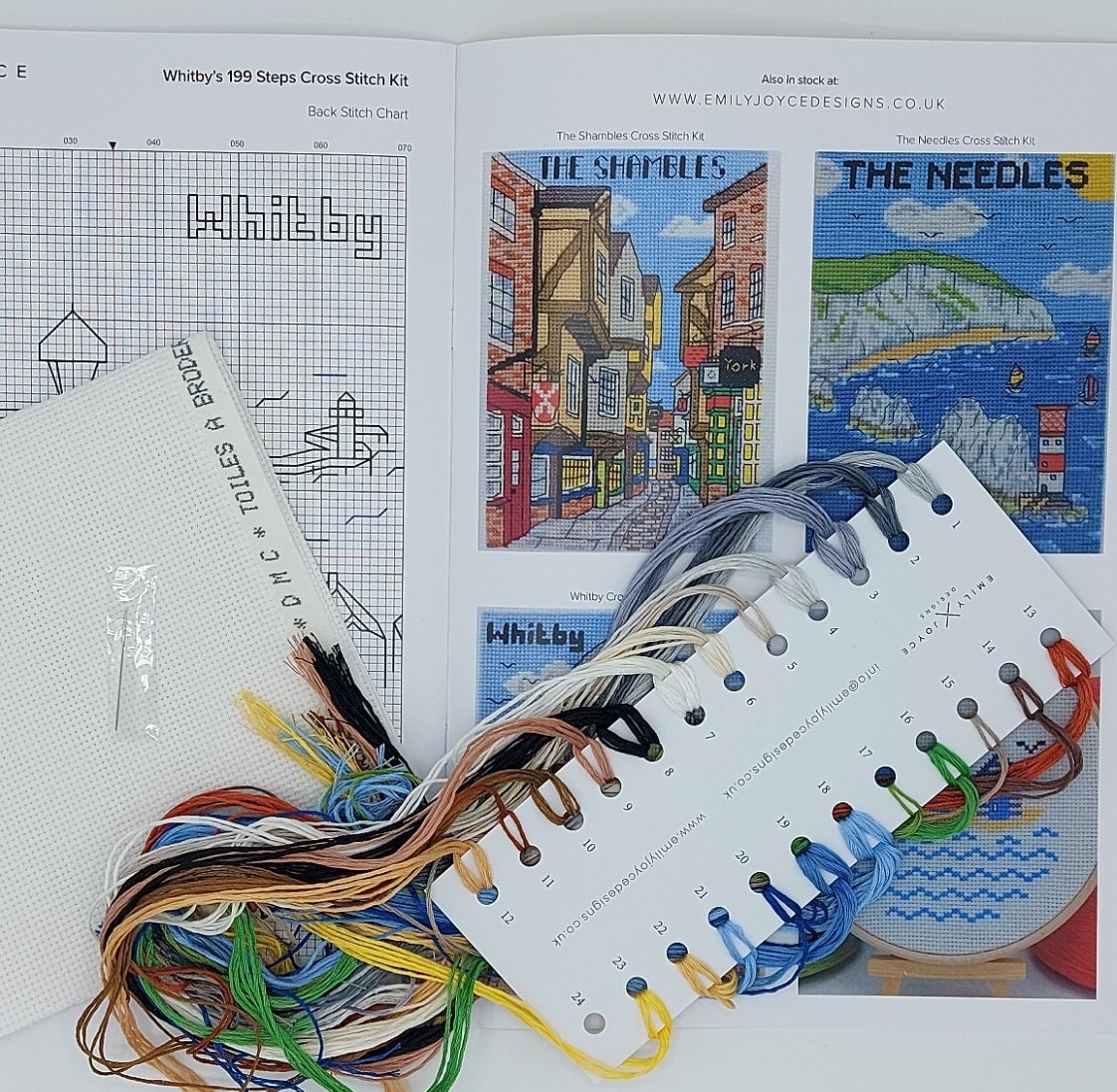 Whitby's 199 Steps Cross Stitch Kit