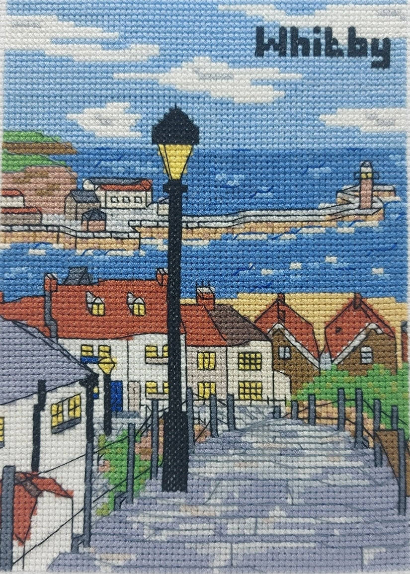 Whitby's 199 Steps Cross Stitch Kit